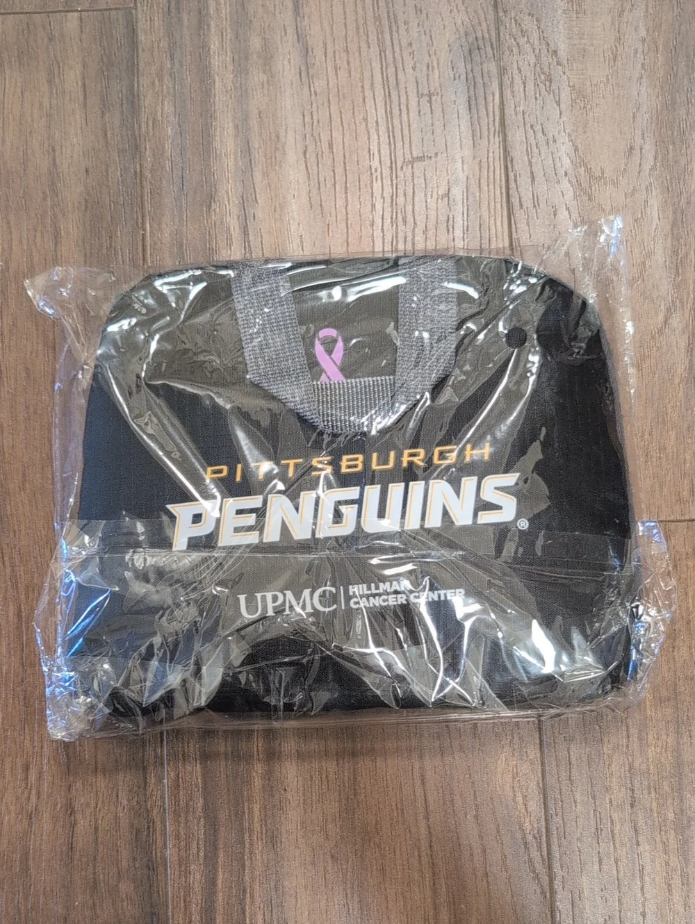 Pittsburgh Penguins Hockey Black Tote Back Pack Bag